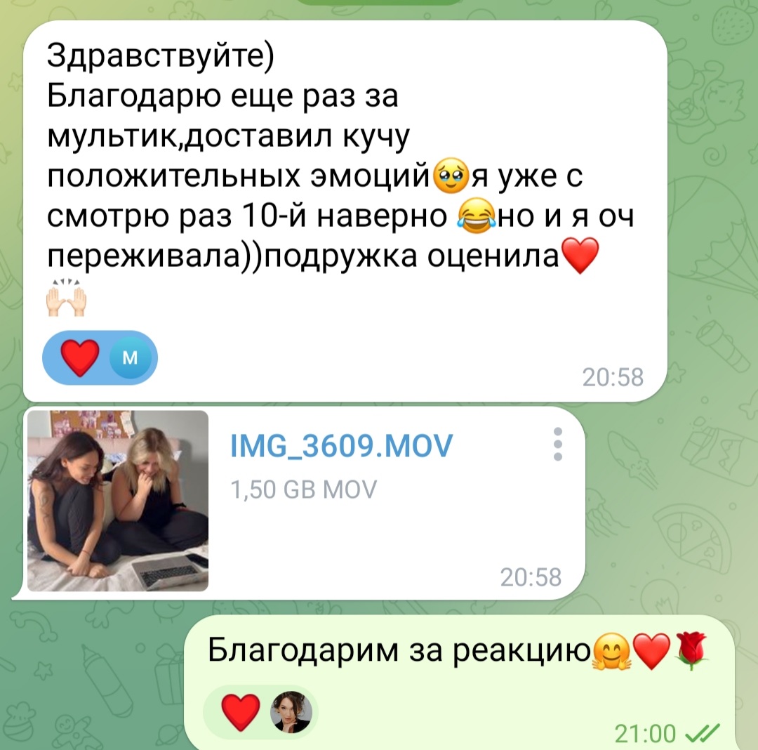 Отзыв о музыке и качестве мультфильма